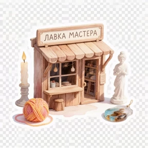 Лавка мастера — стикер для MAX