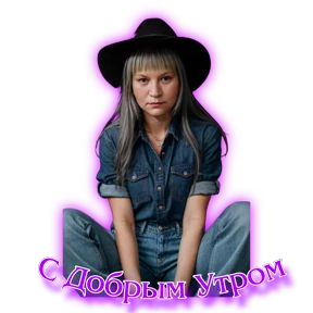 Доброе утро — стикер для MAX