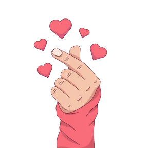 Love — стикер для MAX