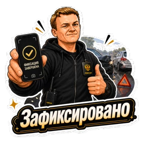 Комиссар — стикер для MAX