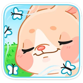 Крошка обнимышка — стикер для MAX