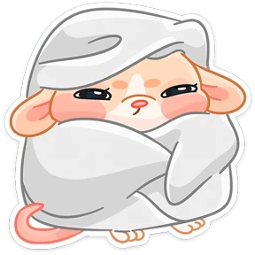 Крошка обнимышка — стикер для MAX