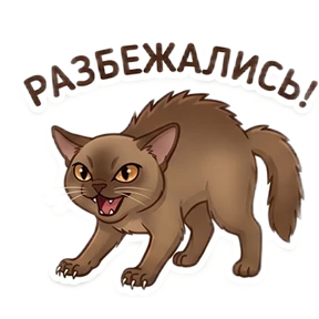 Шаня и Баффи — стикер для MAX