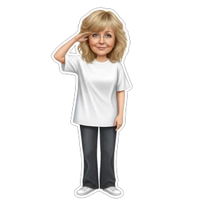 Елена — стикер для MAX
