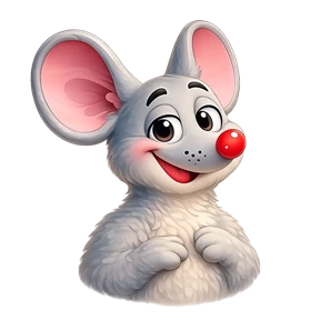 Emotional Little Mouse — стикер для MAX