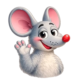 Emotional Little Mouse — стикер для MAX
