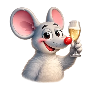 Emotional Little Mouse — стикер для MAX