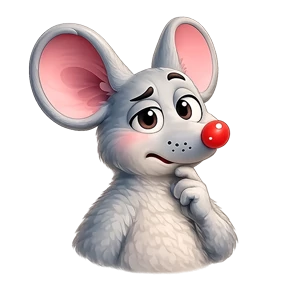Emotional Little Mouse — стикер для MAX