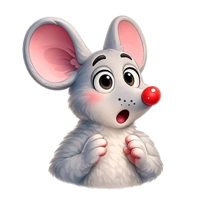 Emotional Little Mouse — стикер для MAX