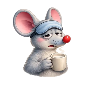 Emotional Little Mouse — стикер для MAX