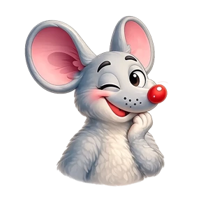 Emotional Little Mouse — стикер для MAX