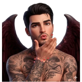Люцифер — стикер для MAX