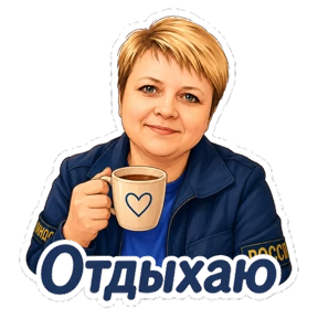 Наташа — стикер для MAX