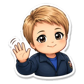 Наташа — стикер для MAX