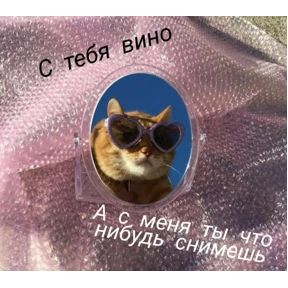 Выхухоль — стикер для MAX