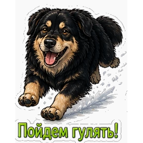 Хотошо с тобой — стикер для MAX