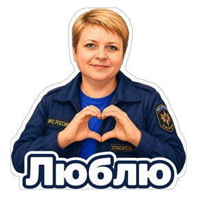 Наташа — стикер для MAX
