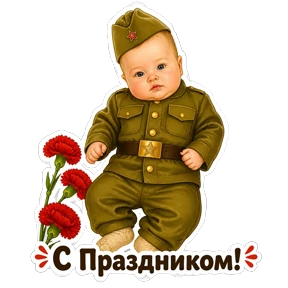Денисовна — стикер для MAX