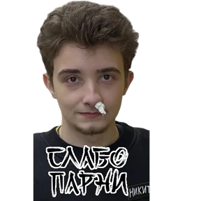 Нирыбий — стикер для MAX