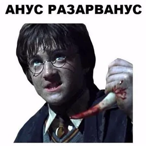 Гарри поттер — стикер для MAX