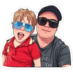 Мои — стикер для MAX