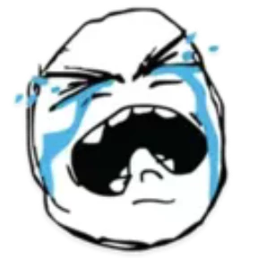 Troll Face — стикер для MAX