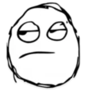 Troll Face — стикер для MAX