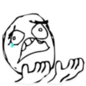 Troll Face — стикер для MAX