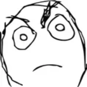 Troll Face — стикер для MAX