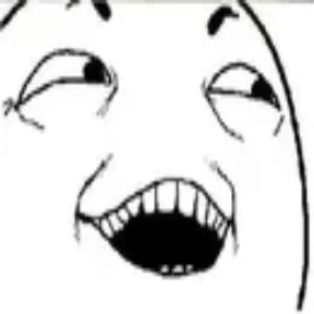 Troll Face — стикер для MAX