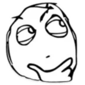 Troll Face — стикер для MAX
