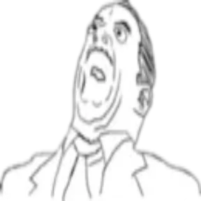 Troll Face — стикер для MAX