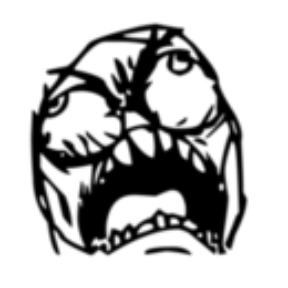 Troll Face — стикер для MAX