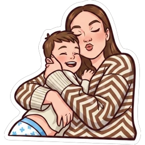 Мои — стикер для MAX