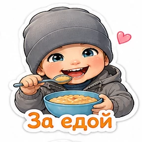Мои — стикер для MAX