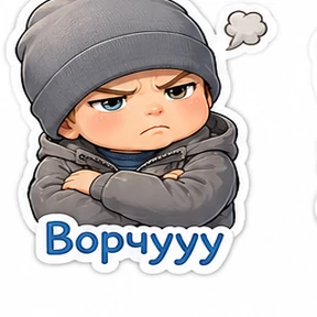 Мои — стикер для MAX