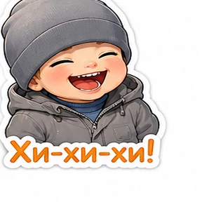 Мои — стикер для MAX