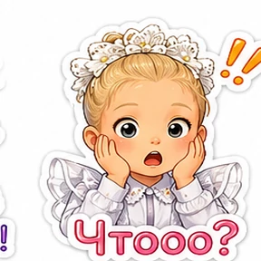 Мои — стикер для MAX