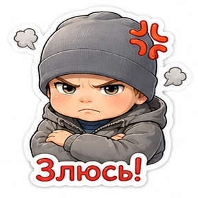 Мои — стикер для MAX