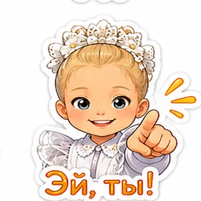 Мои — стикер для MAX