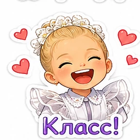 Мои — стикер для MAX