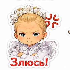 Мои — стикер для MAX