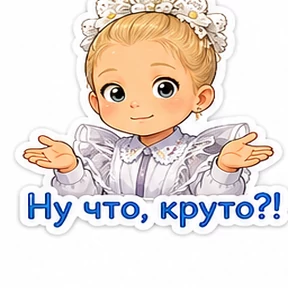 Мои — стикер для MAX