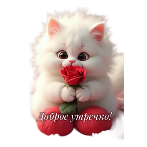 Цветы — стикер для MAX