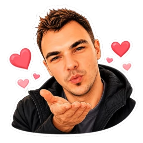 Мур — стикер для MAX