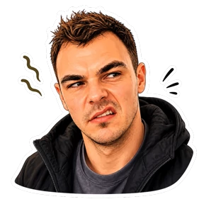 Мур — стикер для MAX