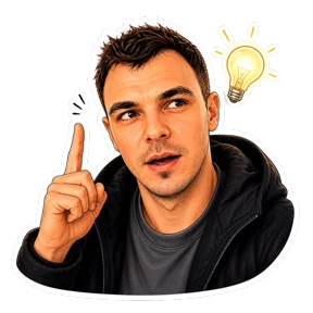Мур — стикер для MAX