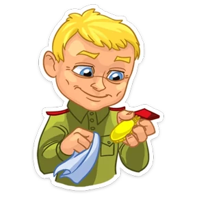 9 мая — стикер для MAX
