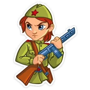 9 мая — стикер для MAX