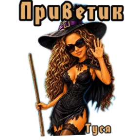 Туся — стикер для MAX